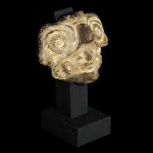 T�te de chaman, coiffe de dieu oiseau